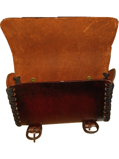 Trollfelsen Gürteltasche Cara klein antik offen